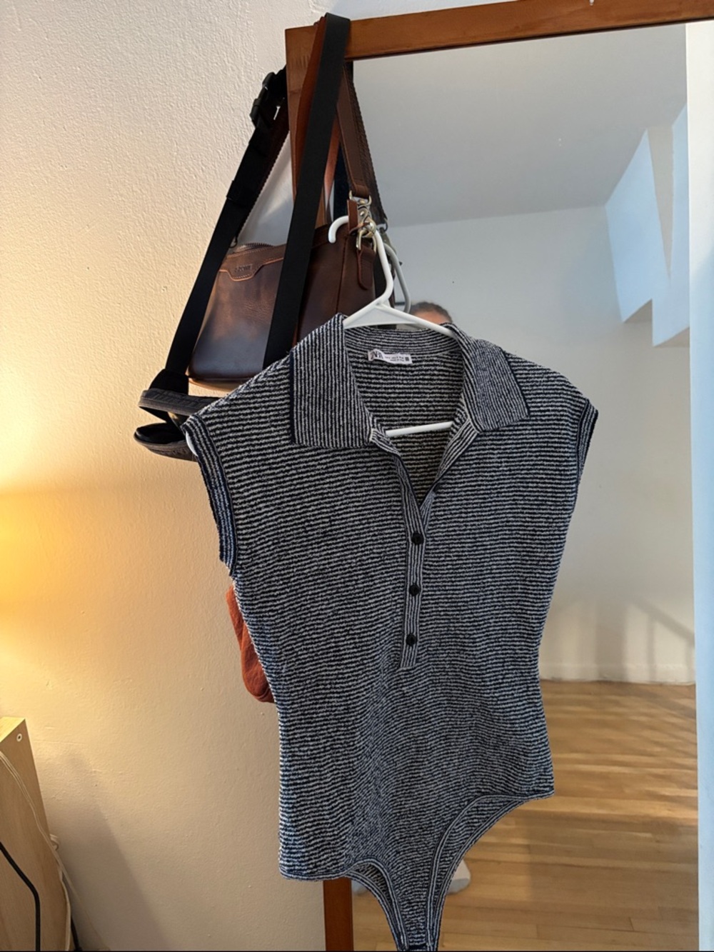 Zara short sleeve bodysuit